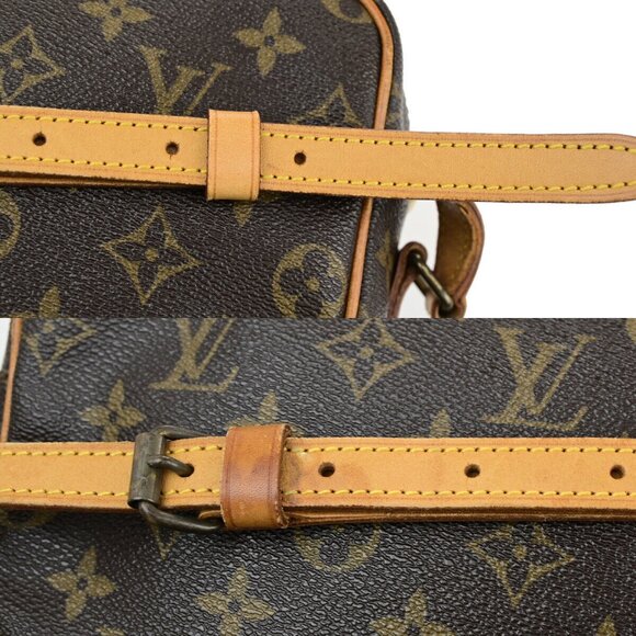 LOUIS VUITTON Trocadero 27 Shoulder Bag Monogram Leather Brown - Picture 9 of 15